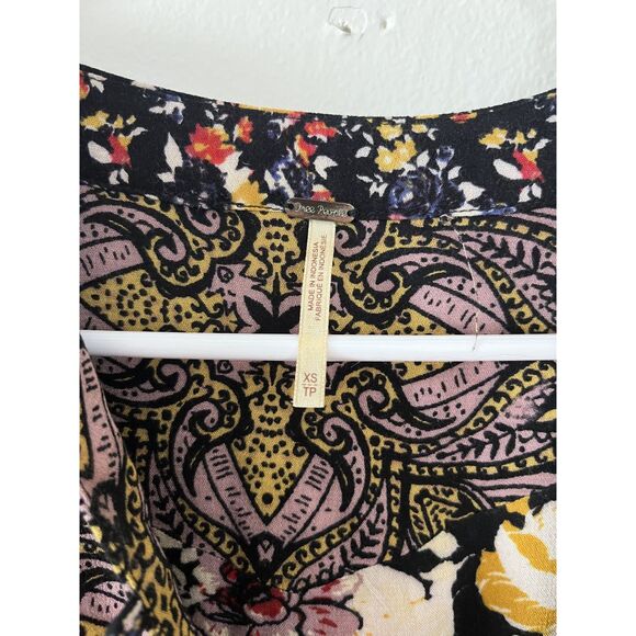 Oversized Free People Floral Top - Picture 3 of 4